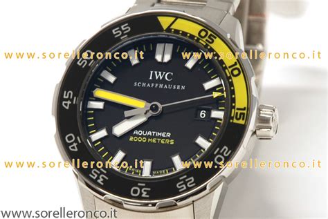 iwc aquatimer prezzo nuovo|IWC aquatimer used.